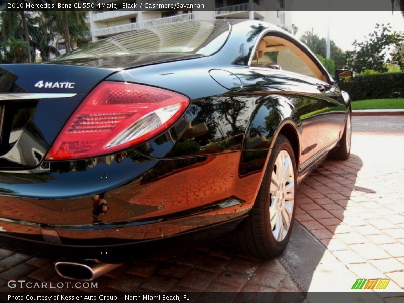 Black / Cashmere/Savannah 2010 Mercedes-Benz CL 550 4Matic