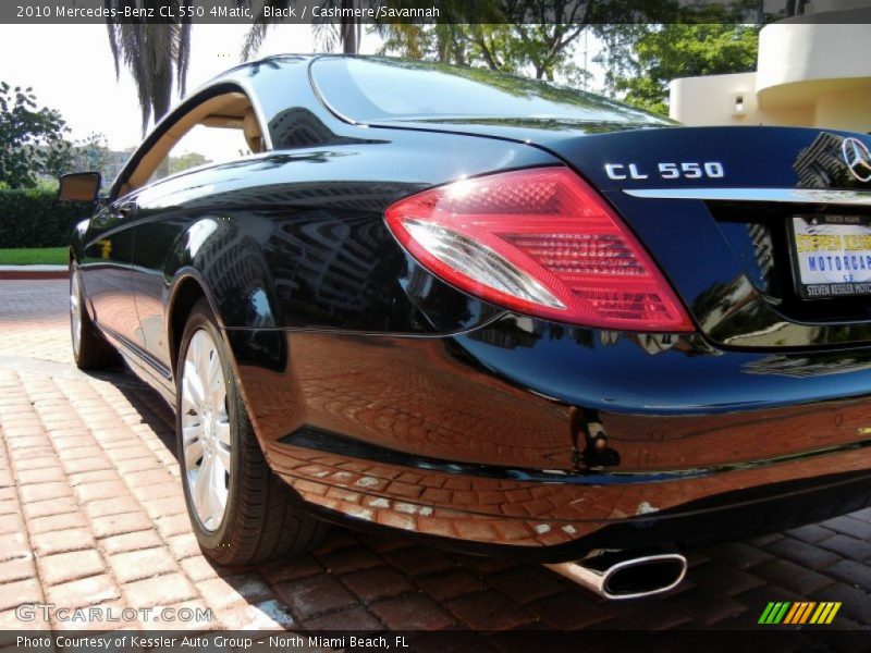 Black / Cashmere/Savannah 2010 Mercedes-Benz CL 550 4Matic