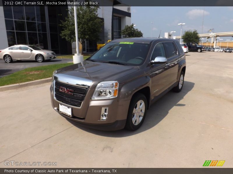 Mocha Steel Metallic / Jet Black 2012 GMC Terrain SLE