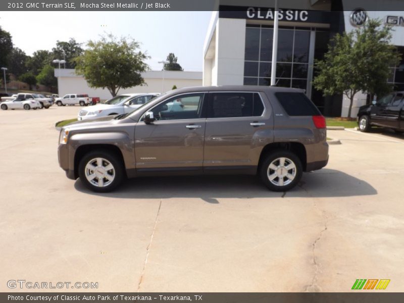 Mocha Steel Metallic / Jet Black 2012 GMC Terrain SLE