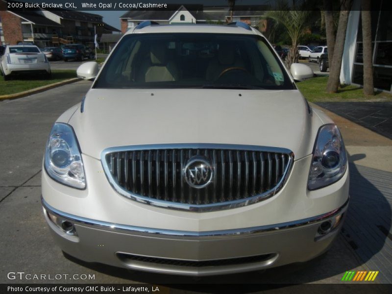 White Opal / Cocoa/Cashmere 2009 Buick Enclave CXL
