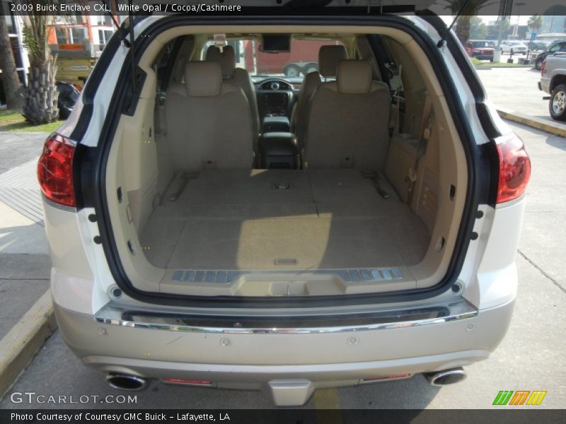 White Opal / Cocoa/Cashmere 2009 Buick Enclave CXL