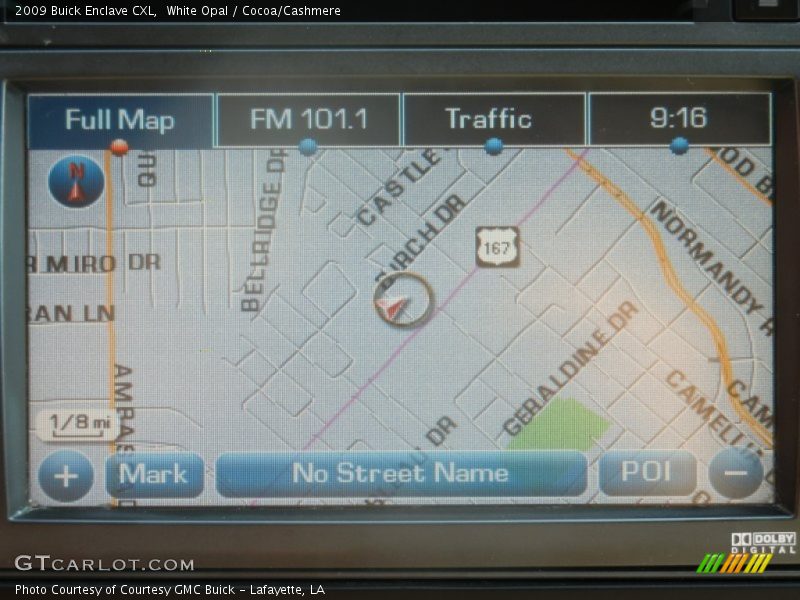 White Opal / Cocoa/Cashmere 2009 Buick Enclave CXL