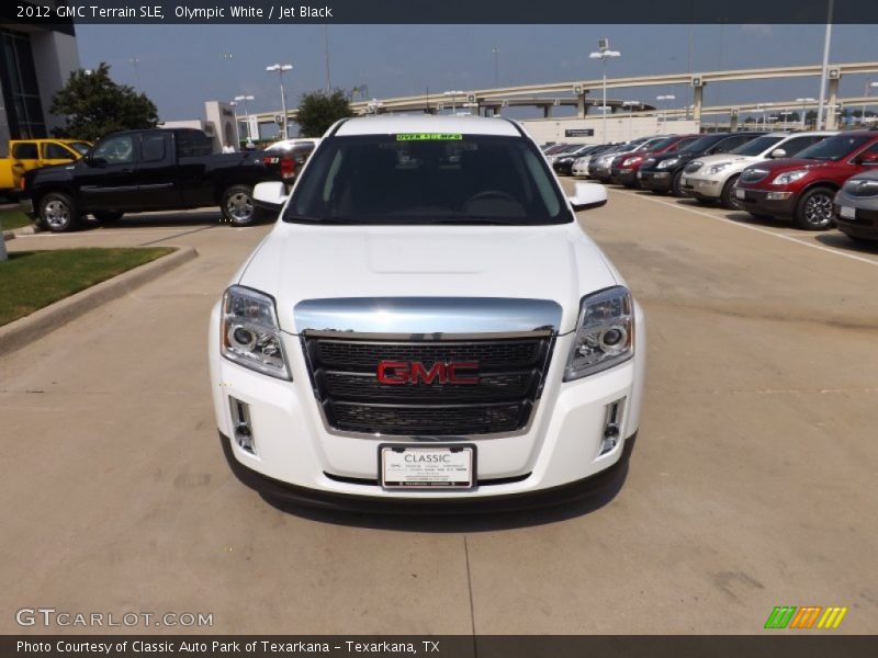 Olympic White / Jet Black 2012 GMC Terrain SLE