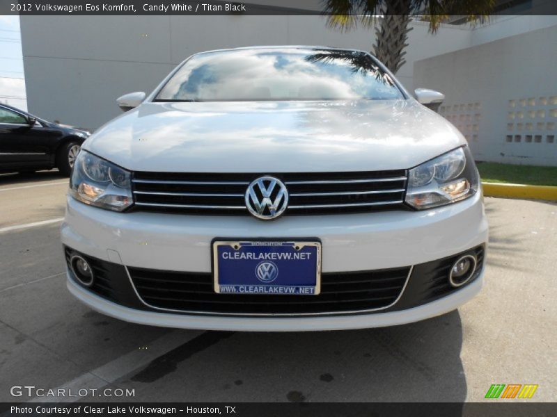 Candy White / Titan Black 2012 Volkswagen Eos Komfort