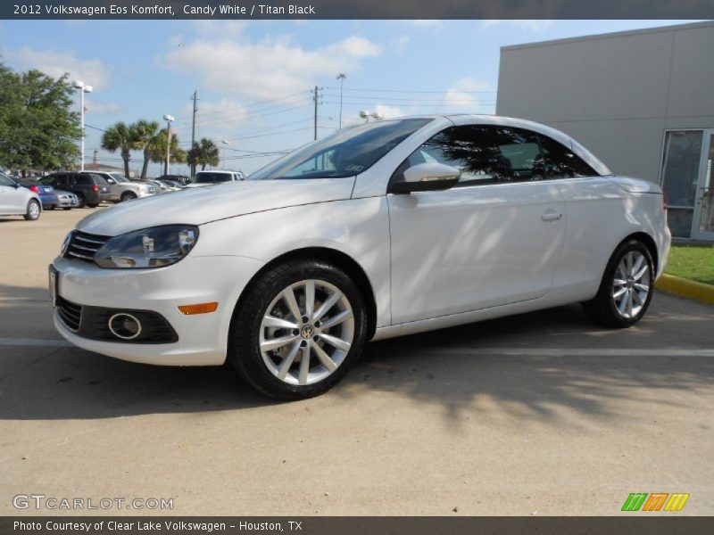 Candy White / Titan Black 2012 Volkswagen Eos Komfort