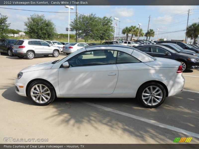 Candy White / Titan Black 2012 Volkswagen Eos Komfort