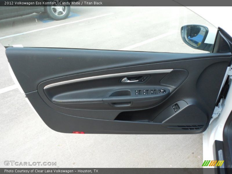 Candy White / Titan Black 2012 Volkswagen Eos Komfort