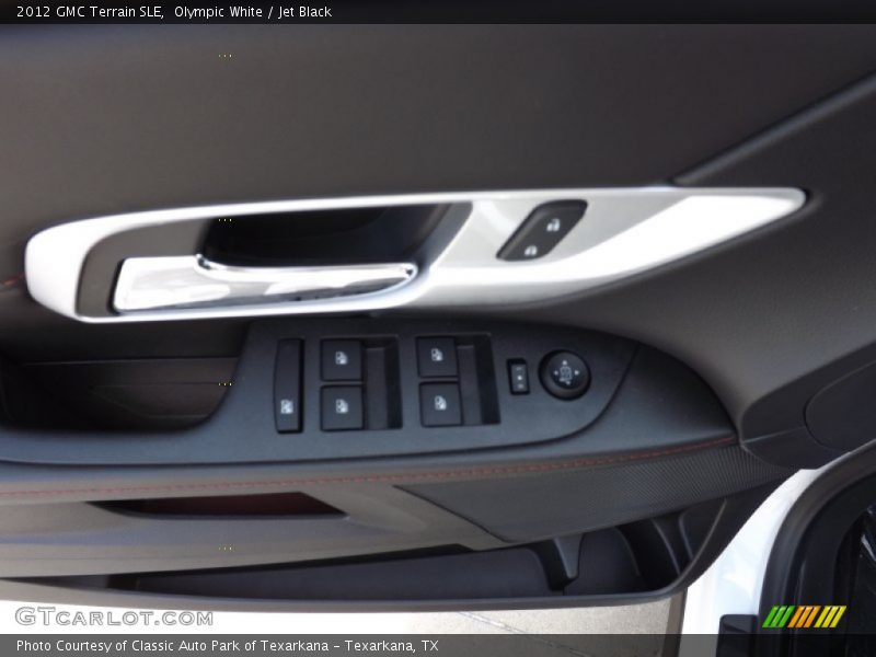 Olympic White / Jet Black 2012 GMC Terrain SLE