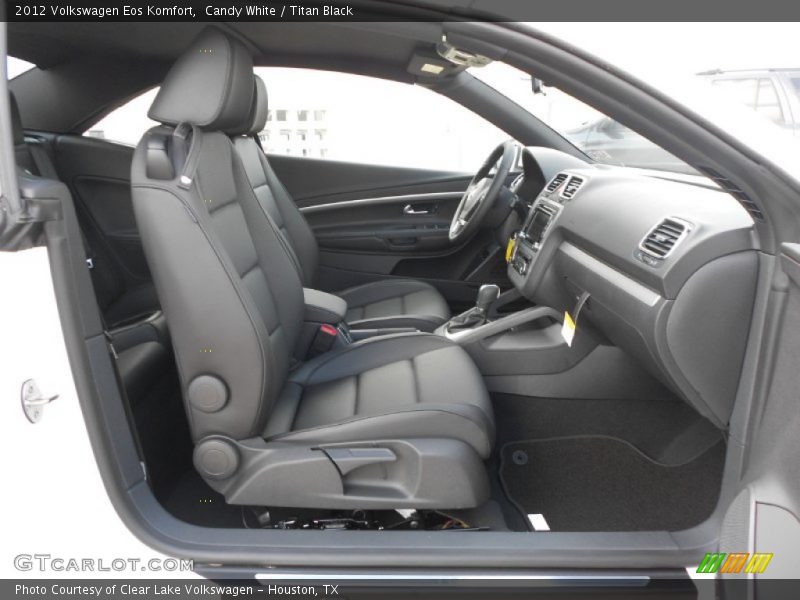 Candy White / Titan Black 2012 Volkswagen Eos Komfort