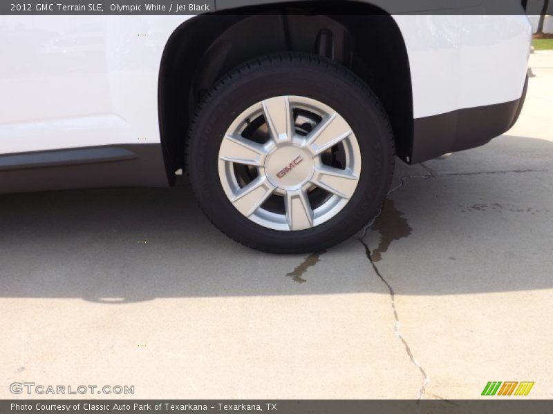 Olympic White / Jet Black 2012 GMC Terrain SLE