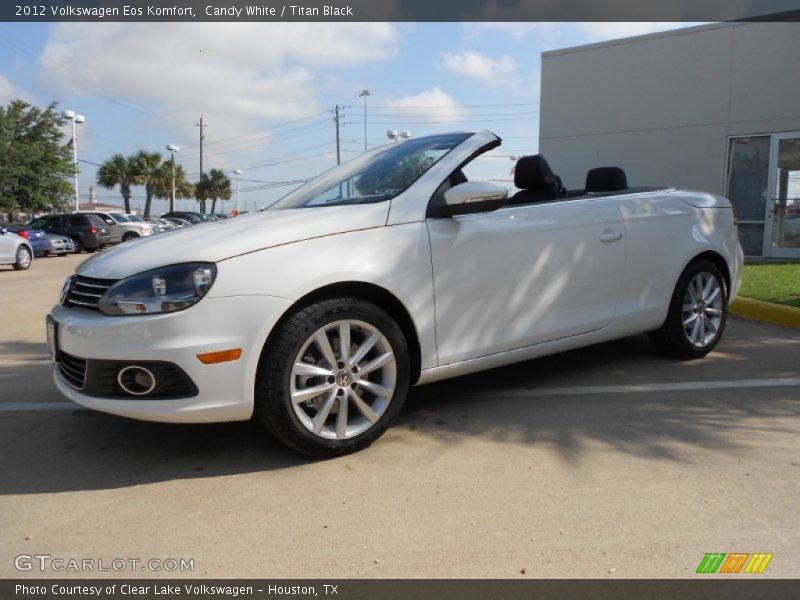 Candy White / Titan Black 2012 Volkswagen Eos Komfort