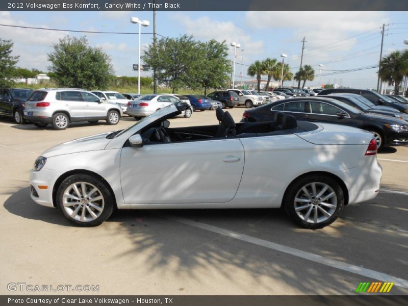 Candy White / Titan Black 2012 Volkswagen Eos Komfort