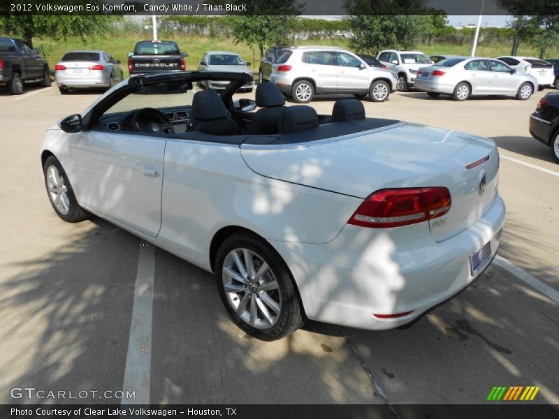 Candy White / Titan Black 2012 Volkswagen Eos Komfort
