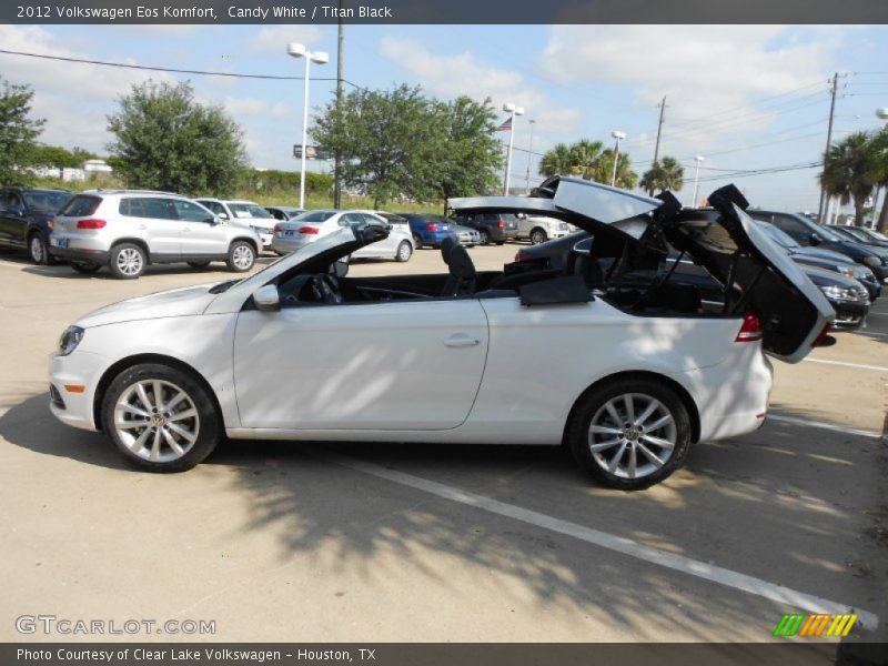 Candy White / Titan Black 2012 Volkswagen Eos Komfort