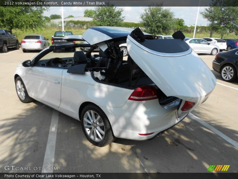 Candy White / Titan Black 2012 Volkswagen Eos Komfort