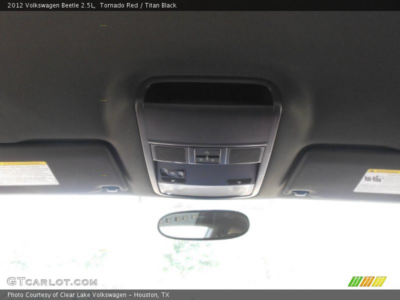 Tornado Red / Titan Black 2012 Volkswagen Beetle 2.5L