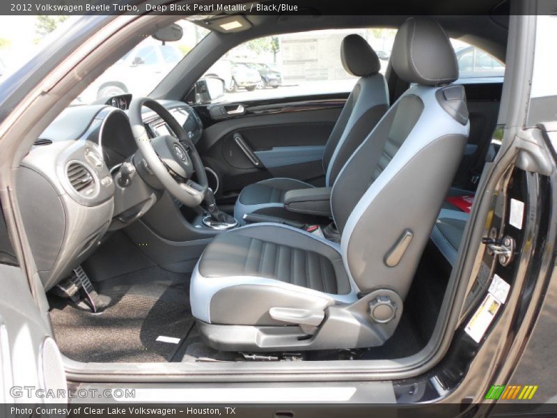  2012 Beetle Turbo Black/Blue Interior