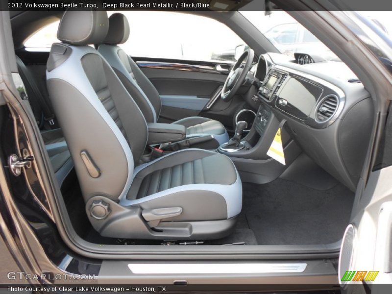  2012 Beetle Turbo Black/Blue Interior