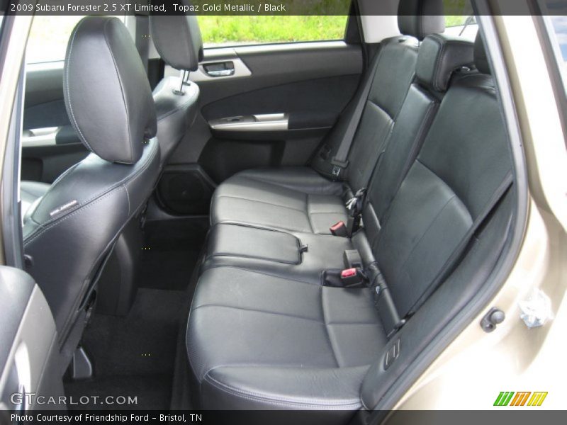 Topaz Gold Metallic / Black 2009 Subaru Forester 2.5 XT Limited