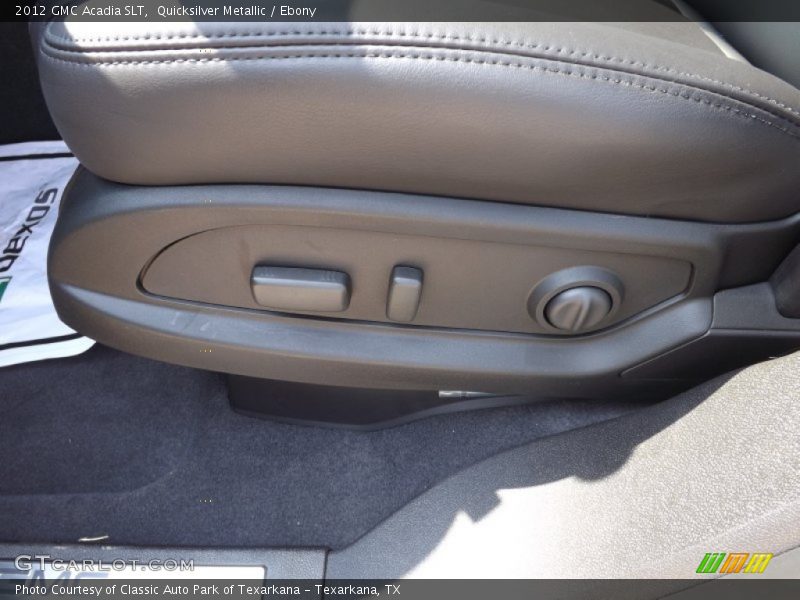 Quicksilver Metallic / Ebony 2012 GMC Acadia SLT