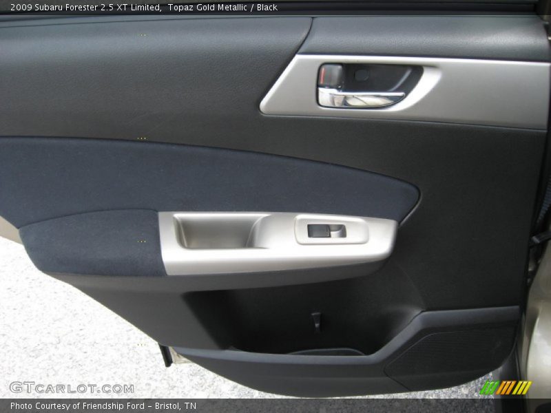 Topaz Gold Metallic / Black 2009 Subaru Forester 2.5 XT Limited
