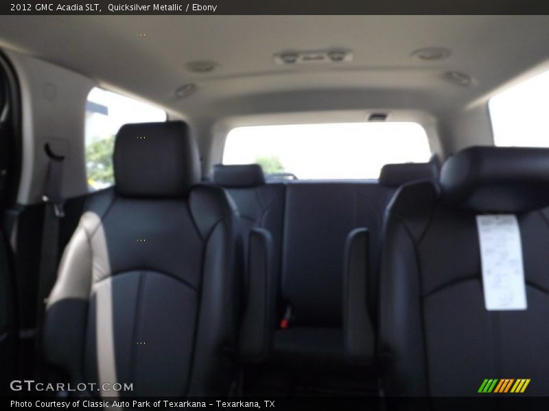 Quicksilver Metallic / Ebony 2012 GMC Acadia SLT