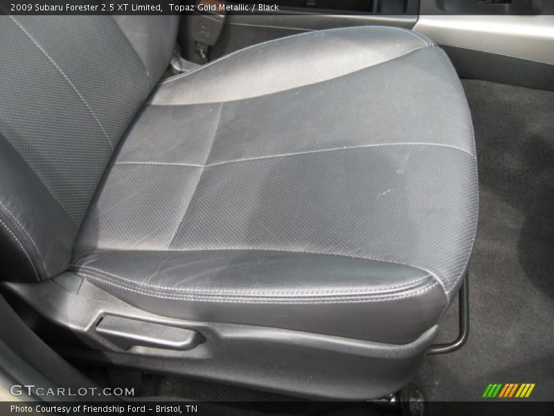 Topaz Gold Metallic / Black 2009 Subaru Forester 2.5 XT Limited