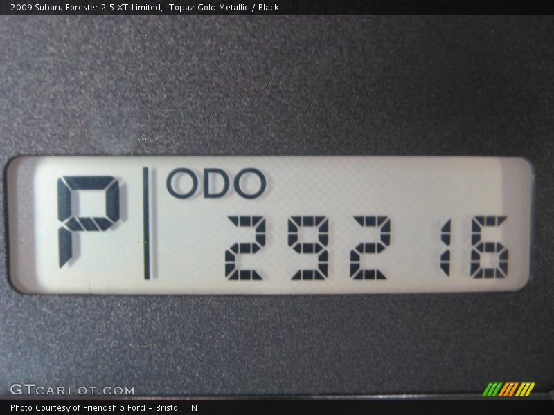 Topaz Gold Metallic / Black 2009 Subaru Forester 2.5 XT Limited