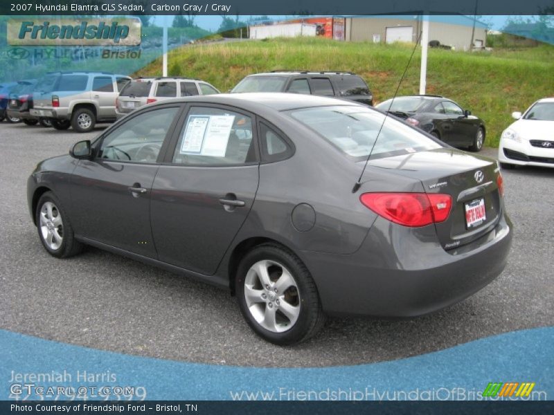 Carbon Gray / Gray 2007 Hyundai Elantra GLS Sedan