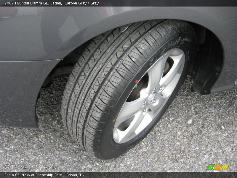 Carbon Gray / Gray 2007 Hyundai Elantra GLS Sedan