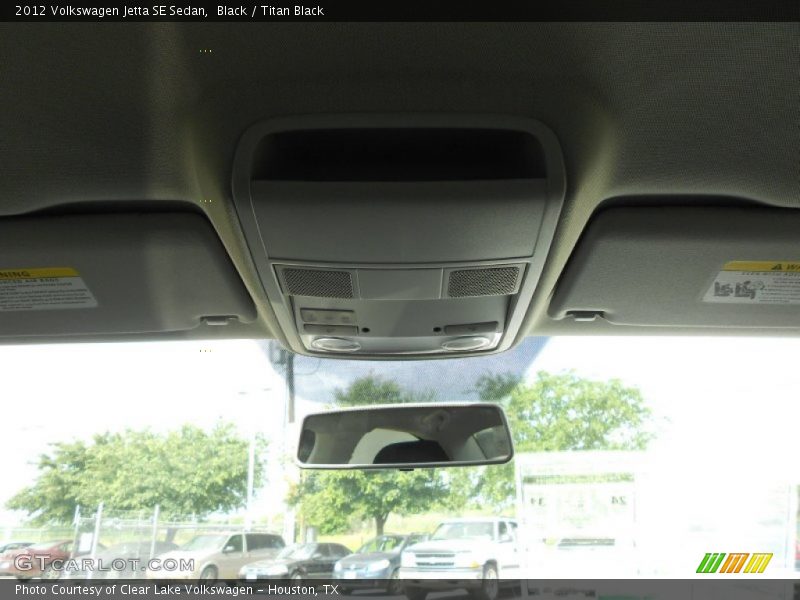 Black / Titan Black 2012 Volkswagen Jetta SE Sedan