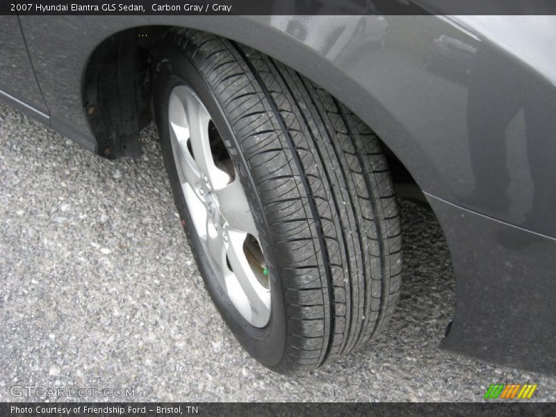 Carbon Gray / Gray 2007 Hyundai Elantra GLS Sedan