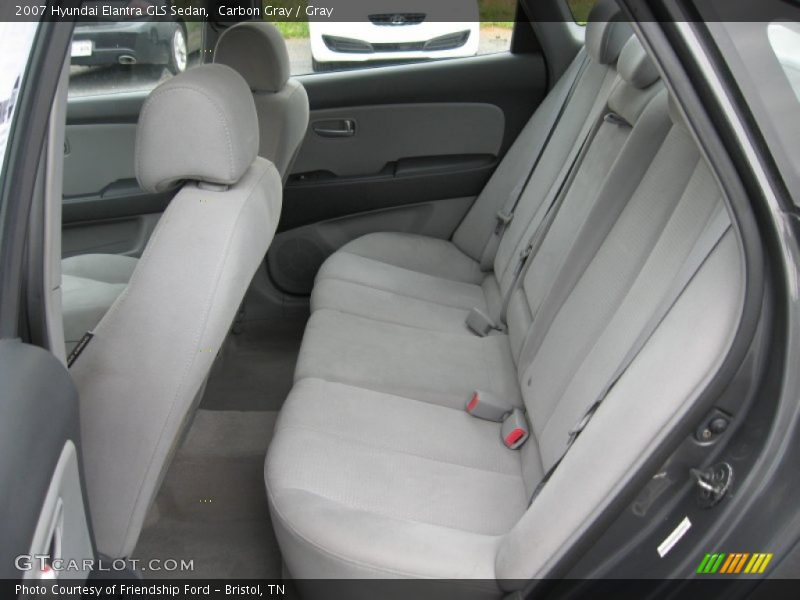 Carbon Gray / Gray 2007 Hyundai Elantra GLS Sedan