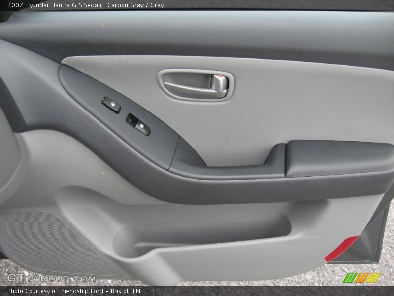 Carbon Gray / Gray 2007 Hyundai Elantra GLS Sedan
