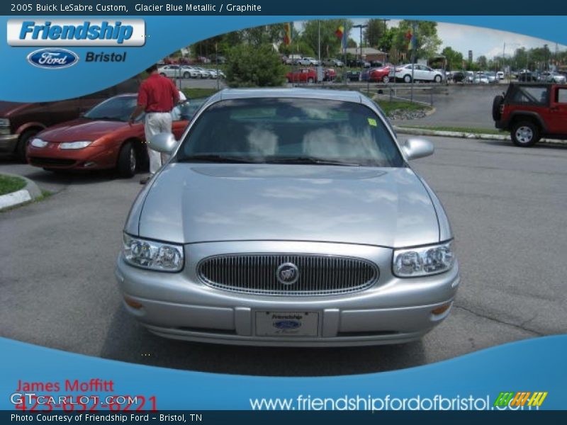 Glacier Blue Metallic / Graphite 2005 Buick LeSabre Custom