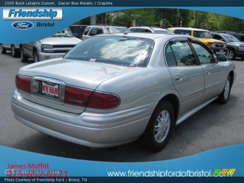 Glacier Blue Metallic / Graphite 2005 Buick LeSabre Custom