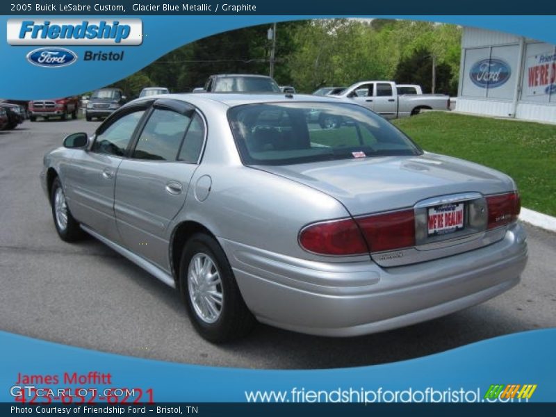 Glacier Blue Metallic / Graphite 2005 Buick LeSabre Custom