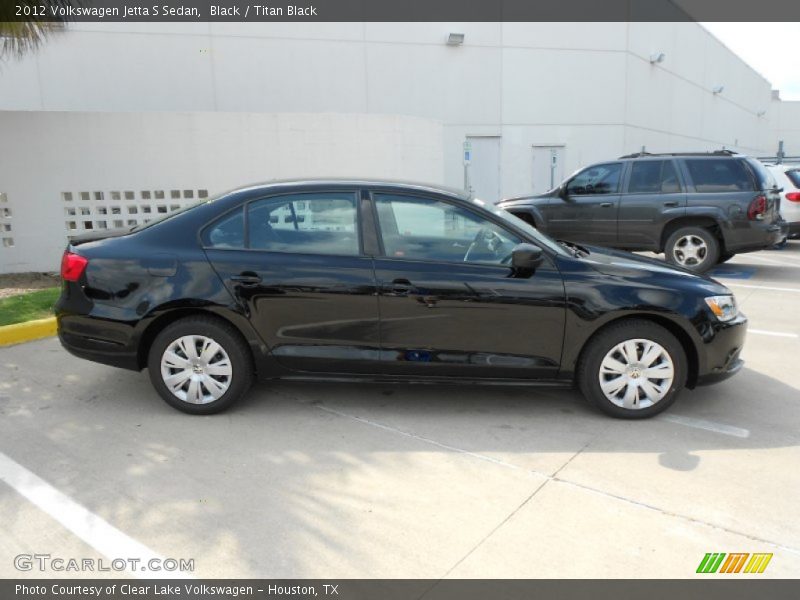 Black / Titan Black 2012 Volkswagen Jetta S Sedan