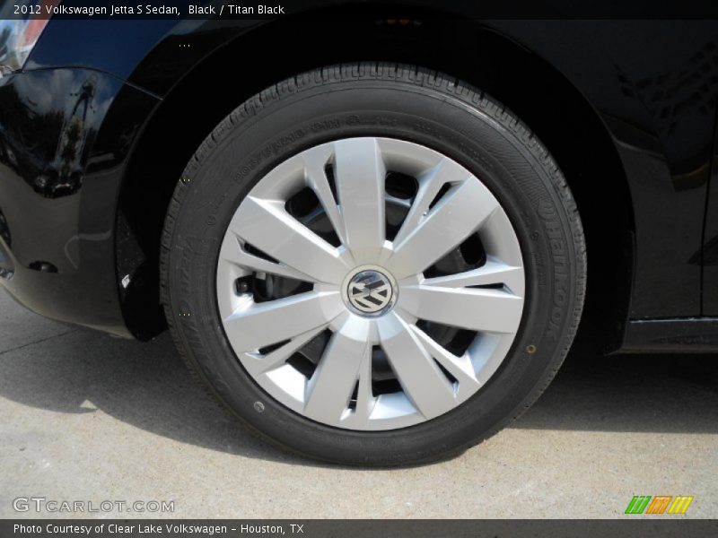Black / Titan Black 2012 Volkswagen Jetta S Sedan