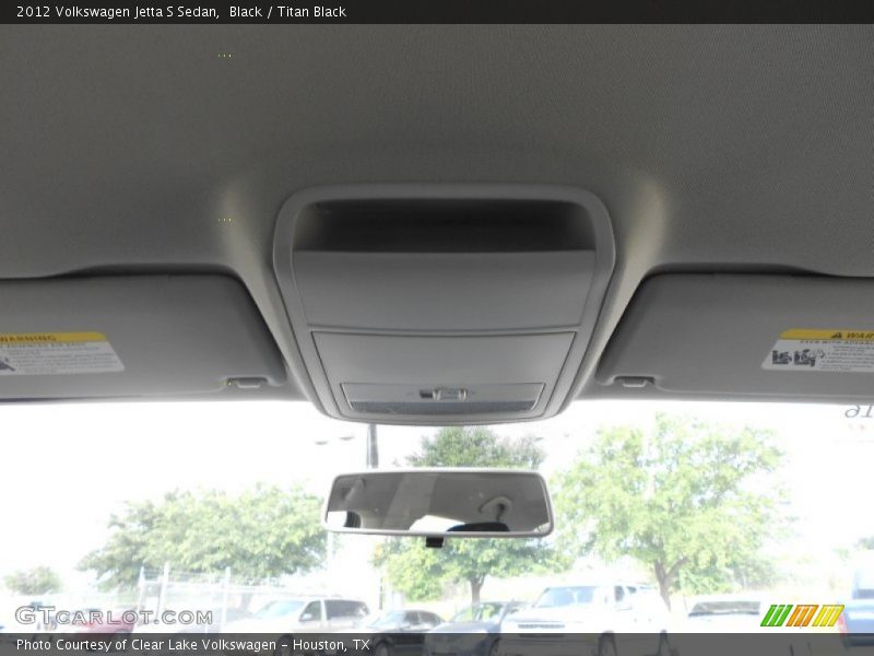 Black / Titan Black 2012 Volkswagen Jetta S Sedan