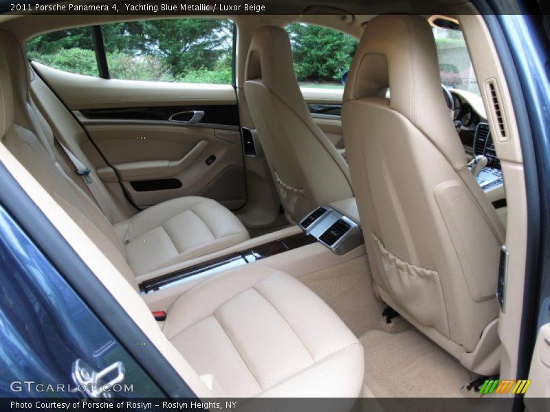 Yachting Blue Metallic / Luxor Beige 2011 Porsche Panamera 4