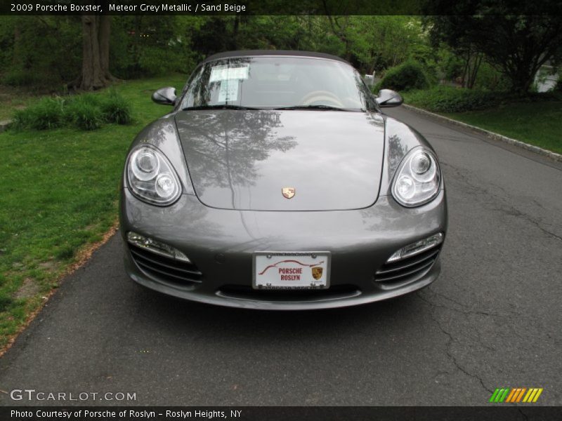 Meteor Grey Metallic / Sand Beige 2009 Porsche Boxster