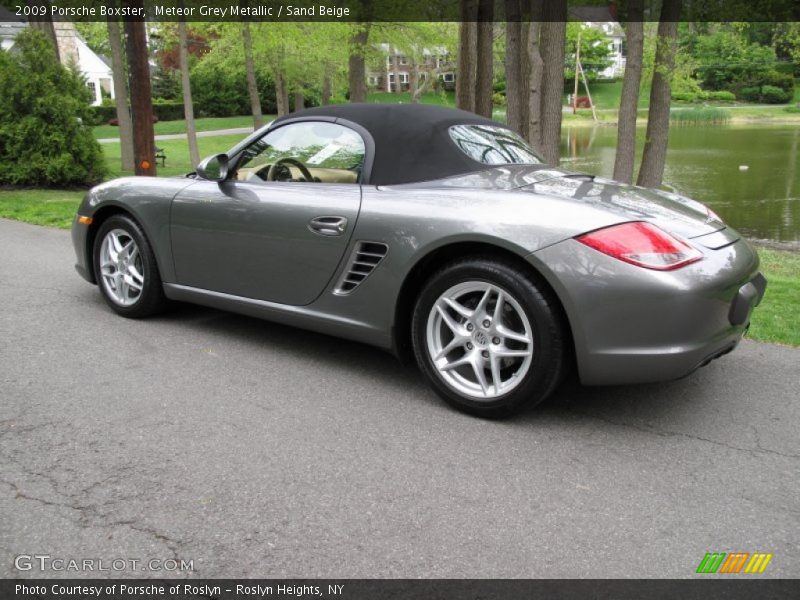 Meteor Grey Metallic / Sand Beige 2009 Porsche Boxster