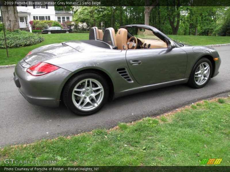 Meteor Grey Metallic / Sand Beige 2009 Porsche Boxster