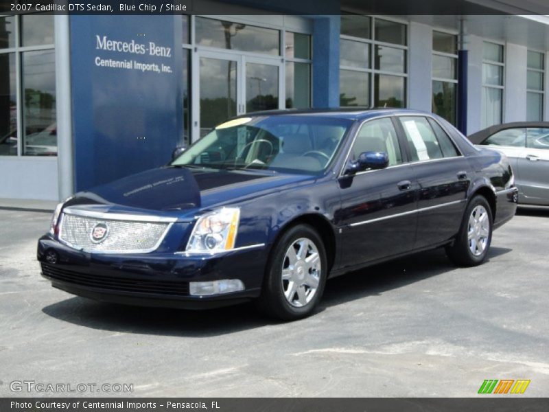 Blue Chip / Shale 2007 Cadillac DTS Sedan