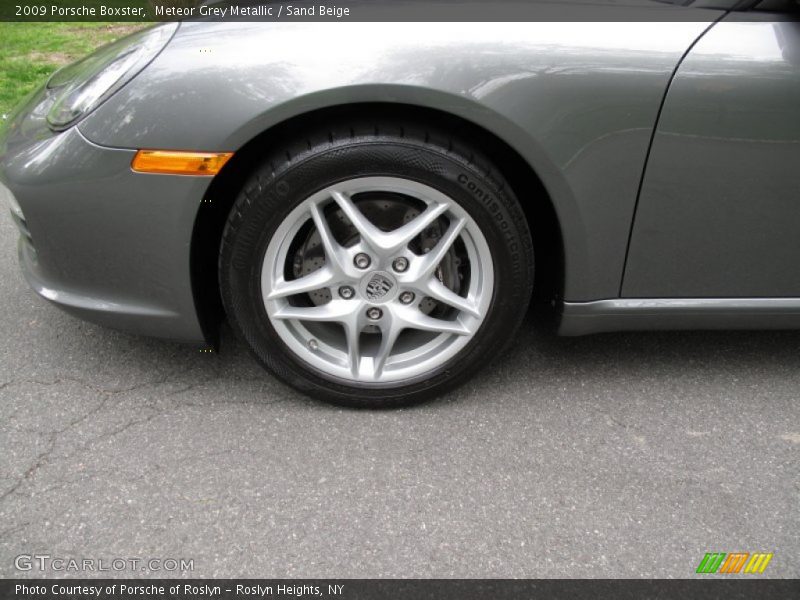 Meteor Grey Metallic / Sand Beige 2009 Porsche Boxster