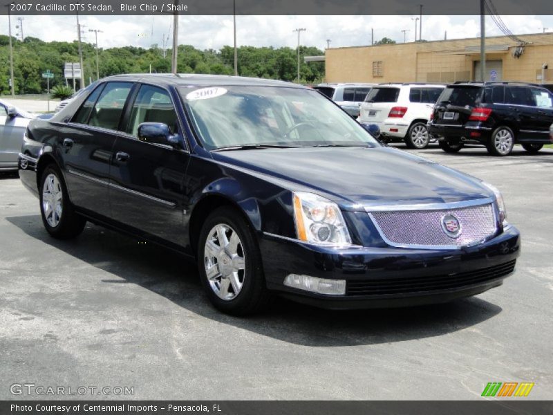 Blue Chip / Shale 2007 Cadillac DTS Sedan