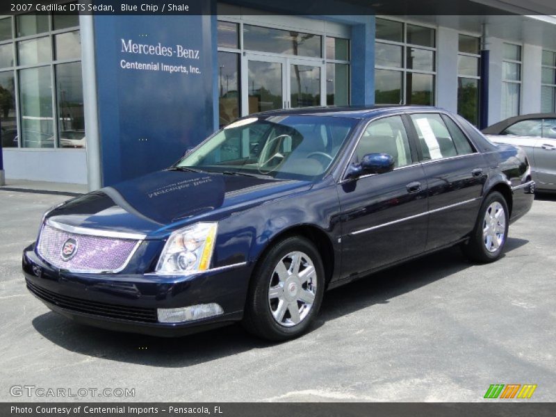 Blue Chip / Shale 2007 Cadillac DTS Sedan