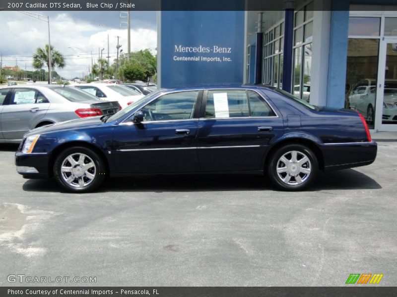 Blue Chip / Shale 2007 Cadillac DTS Sedan